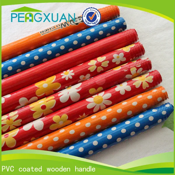 pvc wooden broomstick