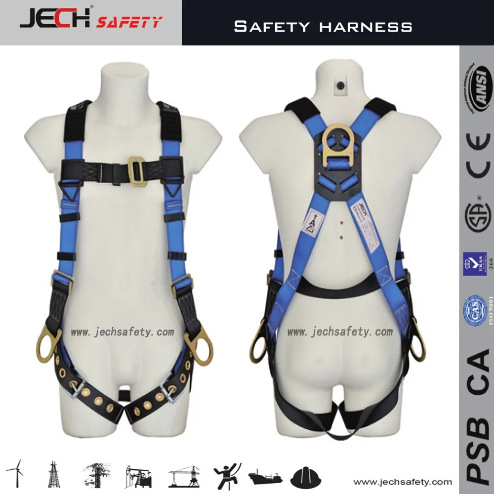 Usa Ansi Standard Multifuctional Full Body Harness Safety Harness Buy
