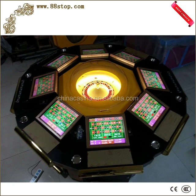 Hot sale roulette game machine for adult
