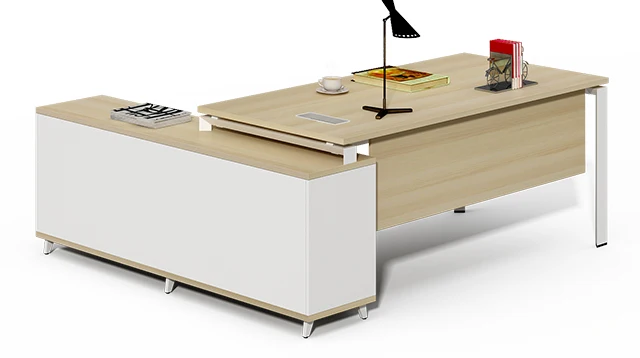 Modern antique wood office executive manager desk luxury office table design