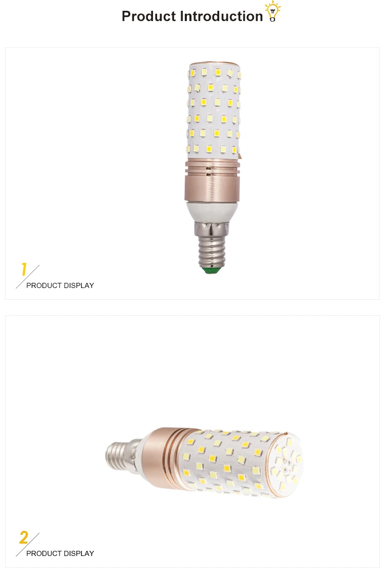 Selling high quality E14 LED corn light 12w bulb lights
