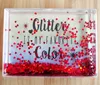 Liquid Glitter Photo Frame Rectangle Photo Frame with sparkles