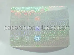The customize 3d holographic stickers for Skin care products