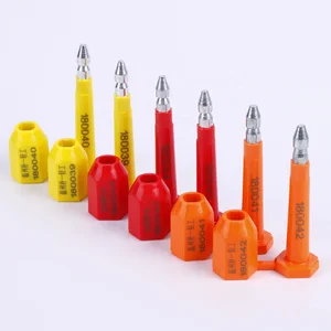 Container door lock ABS coated metal anti spin barrier bolt seal for sale