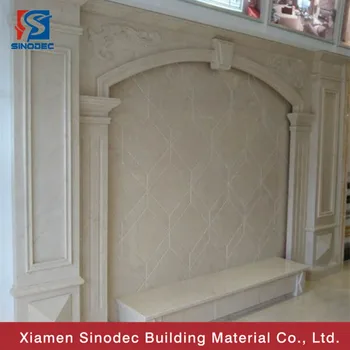 European Style Home Depot Stone Wall Cream Marble Slab For European Style Home Depot Stone Wall Cream Marble Slab For Background