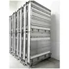 Flat ceramic membrane components for water treatment