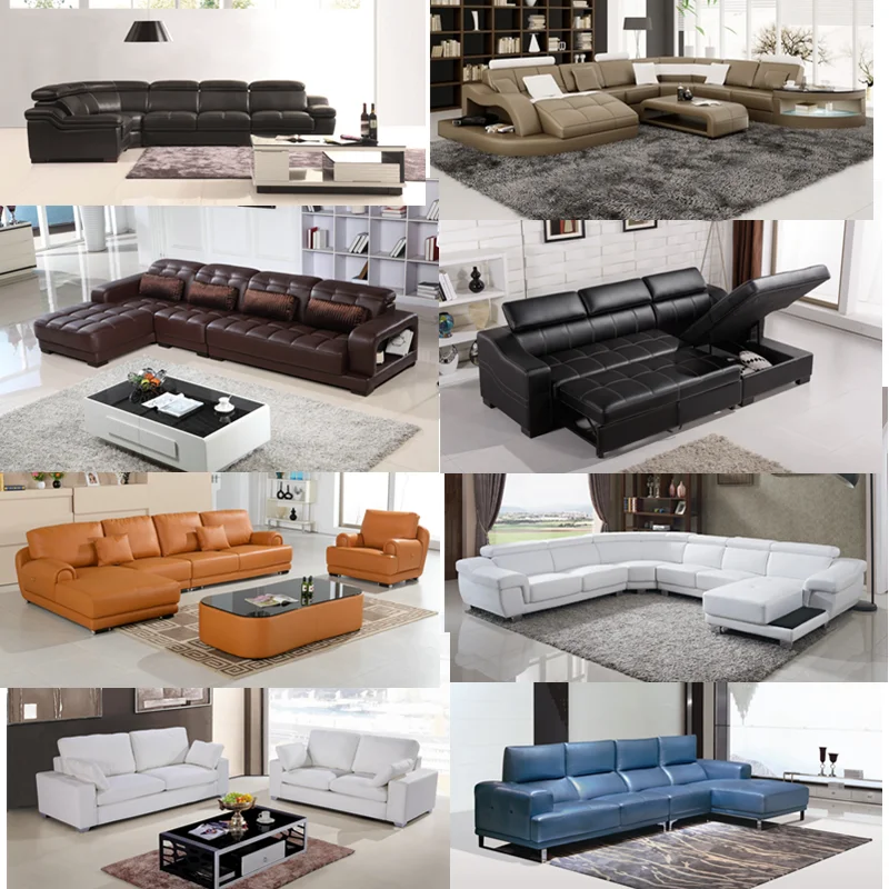 modern European style living room fabric sofa