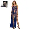 Box package in stock fast shipping three color nude babydoll lingerie transparent