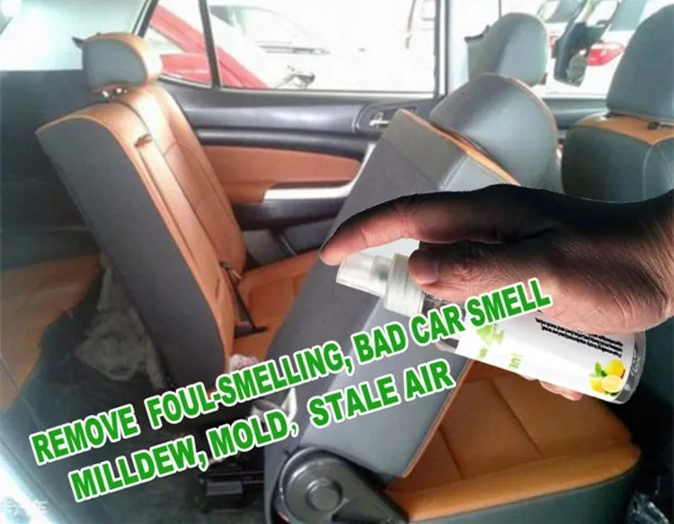 Bathroom Car Interior Deodorizer Air Freshener Odor Eliminator Spray