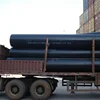 pressure drop steel pipe LSAW steel pipe mills in alibaba China