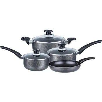  Kitchen  Nonstick Aluminum Cookware  Sets  Cheap  Cooking Pot  