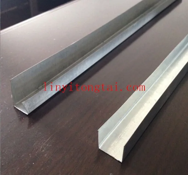 Suspended Ceiling Galvanized Steel Ceiling Channel Furring Channel