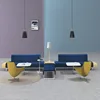 Made in China high quality morden office L sofa long couch