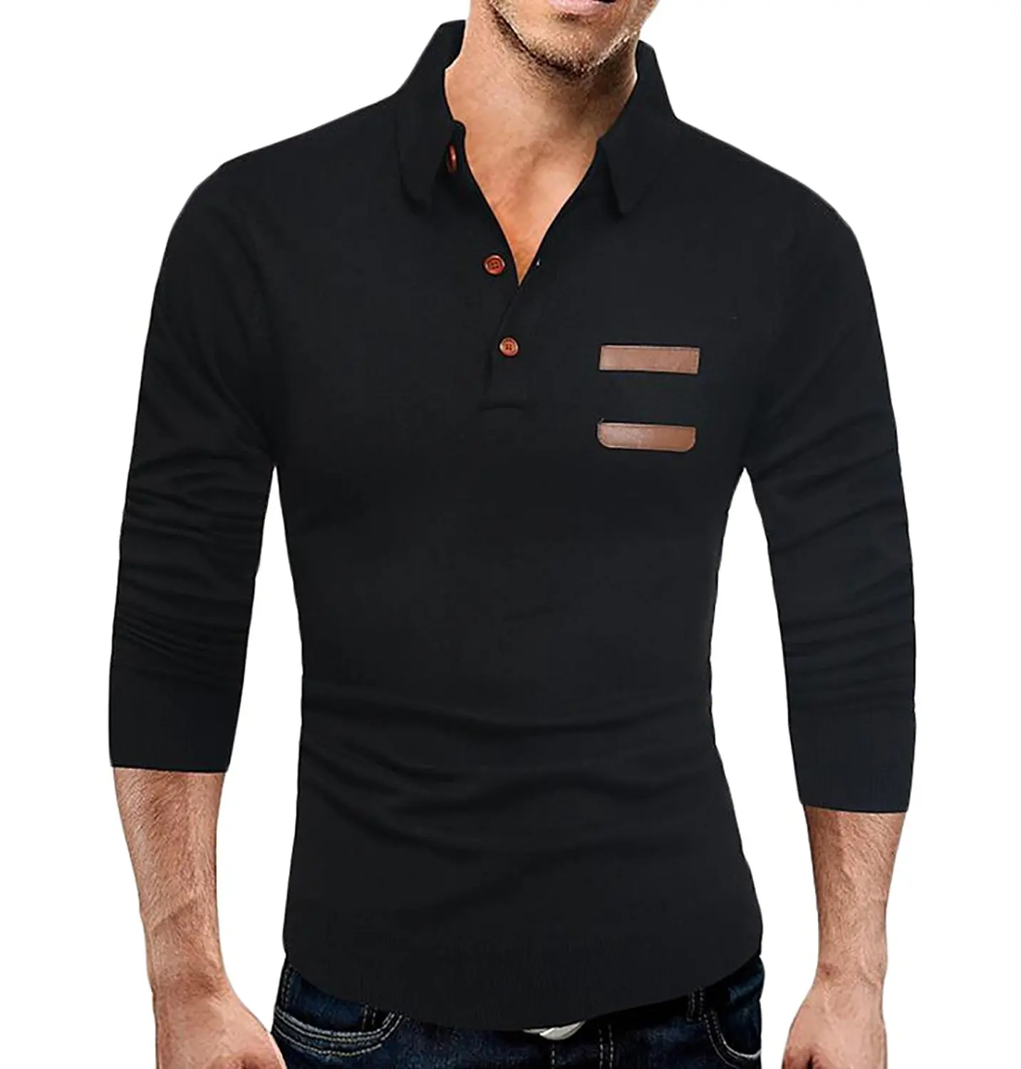 Etecredpow Mens Thermal Turtle Neck Winter Casual Pullover Knitwear Sweater