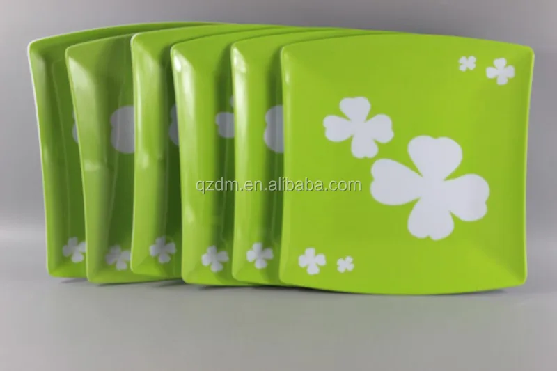 Melamine Square plate , Melamine Dessert dish