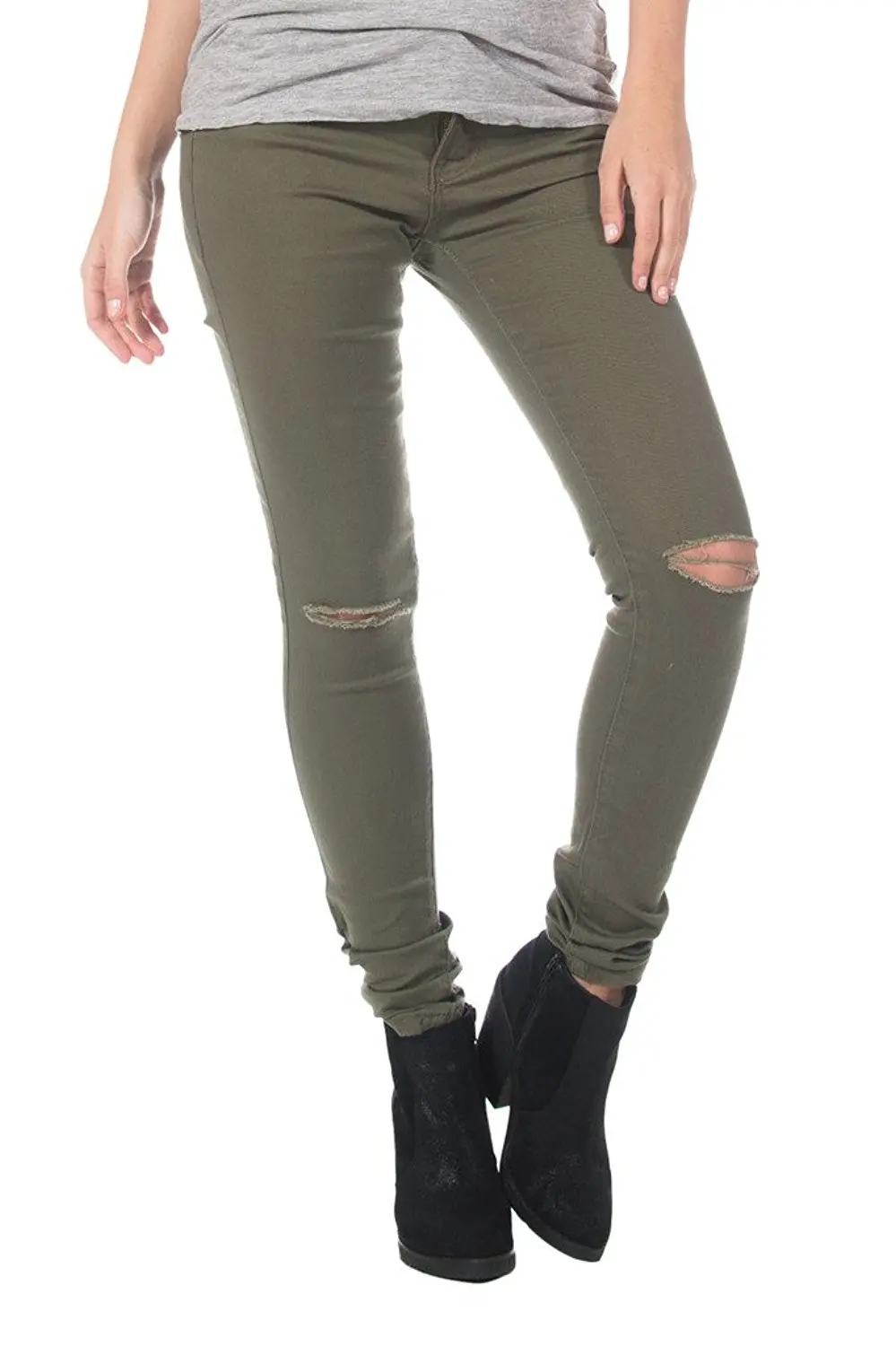 olive green pants women's tall