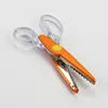 Hand Work Kids Toy Scissors With Transparents Handle