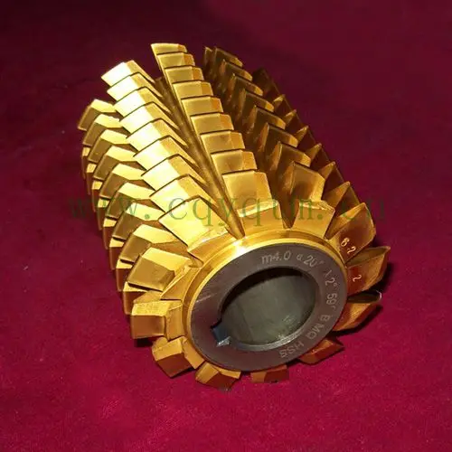 Hss Dp4 Gear Hobbing Cutter,Module Gear Cutter With Tin Coating Buy