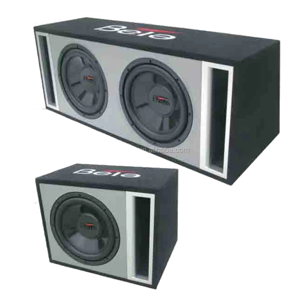 Mdf Speaker Box Power Auto Speaker Box For Vehicle Enclosure With