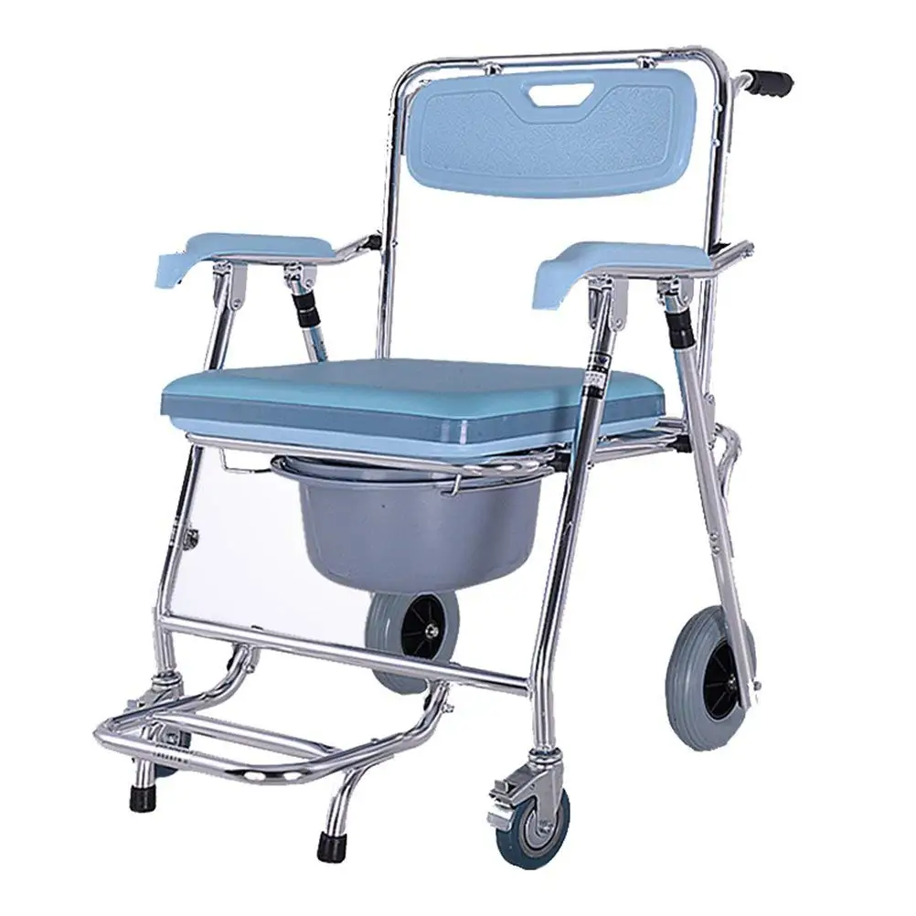 Buy GFYWZ Elderly Wheelchair Commode Adult Mobile Toilet Seat Toilet