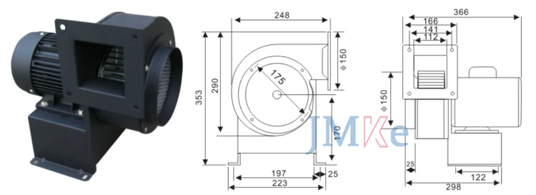 china centrifugal blower fan