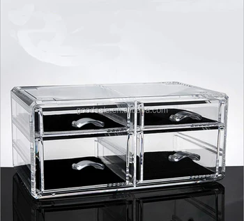 Large Capacity Popular Plastic Jewelry Chest Cosmetic Storage Box