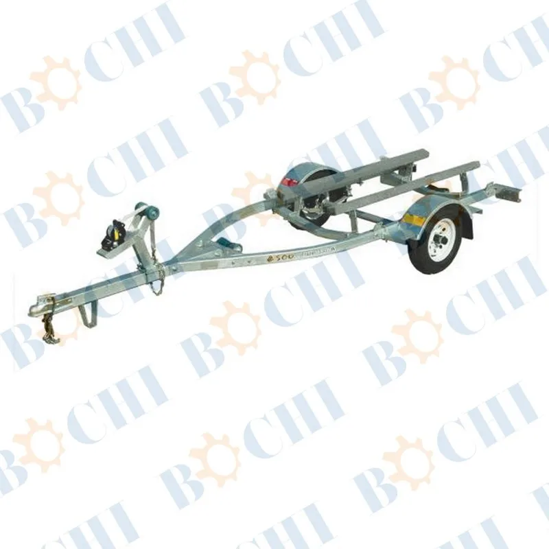 500 Kg Load Single Axis 2 Beams Boat Trailer Buy Single Axis Boat