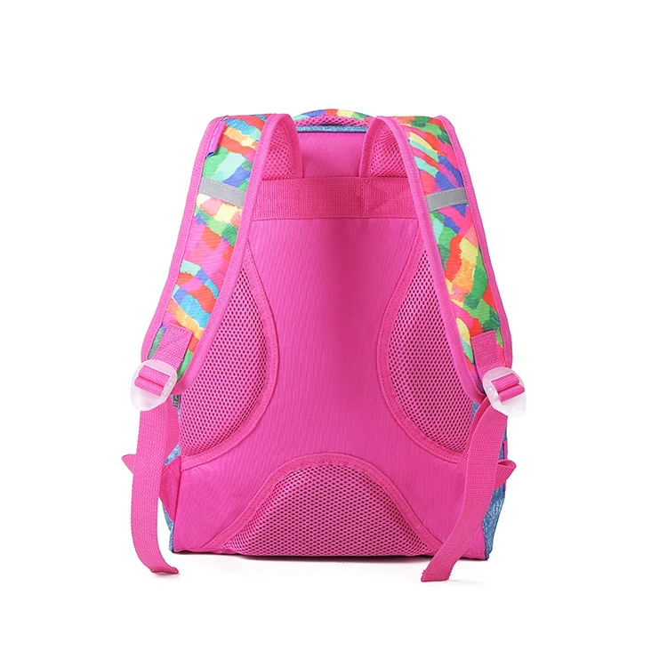 Download Glossy Bird Fashion Promotional Color Pattern Polyester Bookbags Backpack School Bag - Buy Girls ...