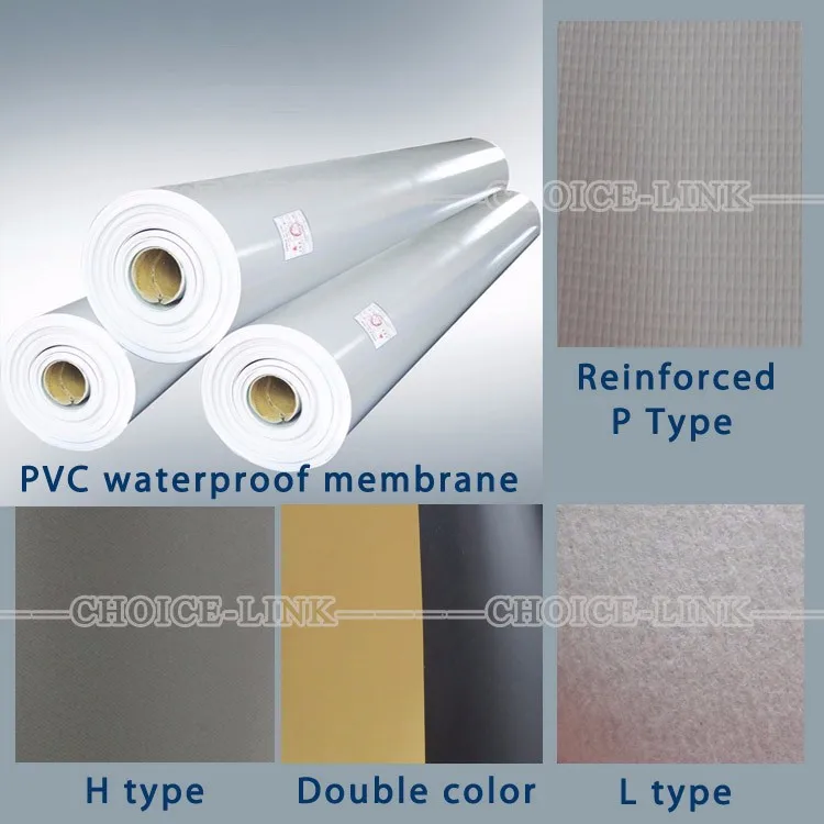 1.2mm Polyvinyl Chloride Pvc Waterproofing Membrane - Buy Pvc ...