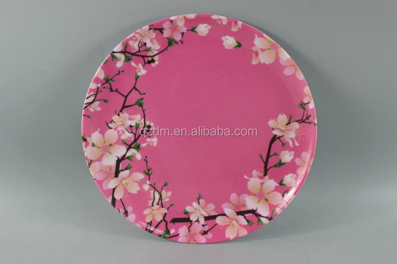 Chinese style Plastic Food Plate Melamine fruit Dishes