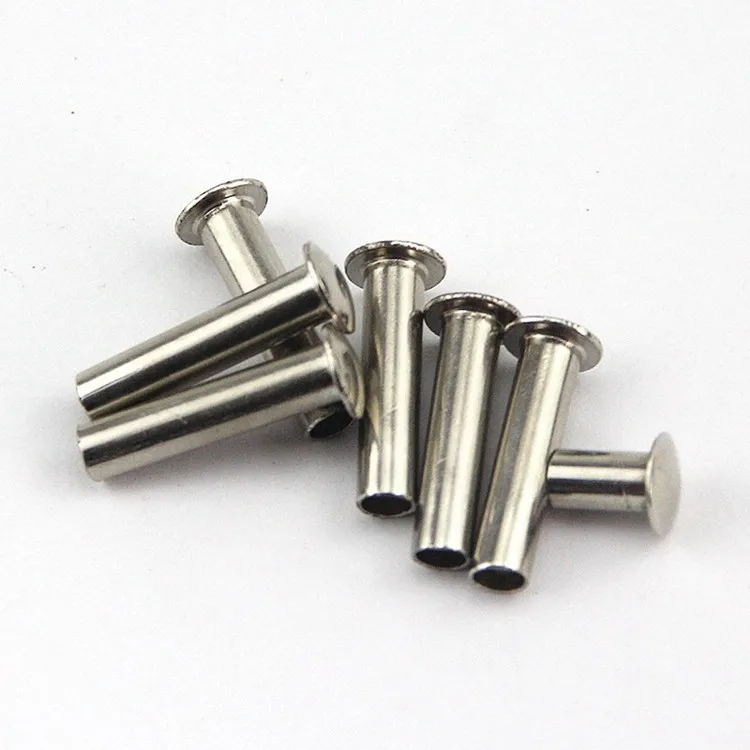 Pan Head Semi Tubular Rivets Leather Rivets For 304/316 Stainless Steel