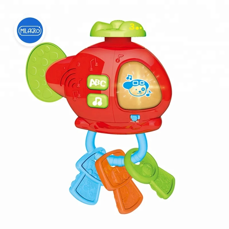 baby toy plastic keys