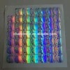 custom tamper proof void 3d vinyl PET hologram adhesive stickers