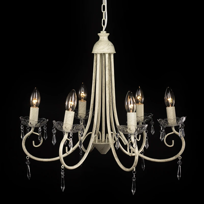 Large Modern Distressed White Shabby Chic 6 Way Ceiling Light Chandelier Ns 120008 Buy Chandelier Lights 5 Way Ceiling Light Chandelier Distressed