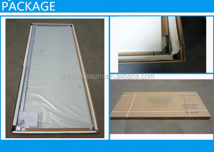 Hangzhou Blossom 1200mm Sliding Obscure Glass Shower Door With En12150