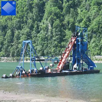 View Dredging Boat For Sale PNG