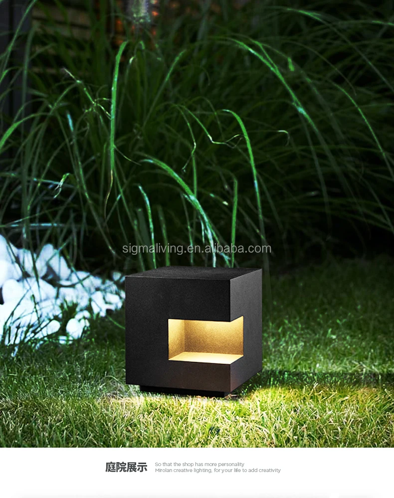 Solar Grass Lights Nordic Simple Garden Lights Outdoor Landscape Park Lights