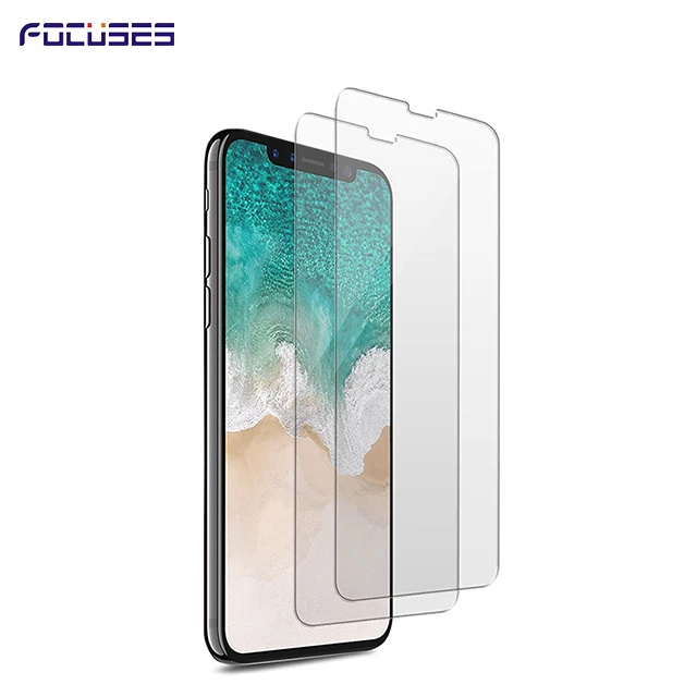2 Glass Screen Protector For iPhone X