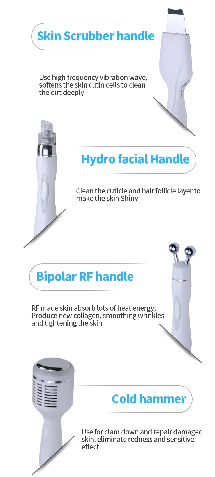 6 In 1 Maquin Hidra Hydradermabrasion Aqua Peel Equipment Hydro Aquafacial Hydra Hydrodermabrasion Facial Dermabrasion Machine