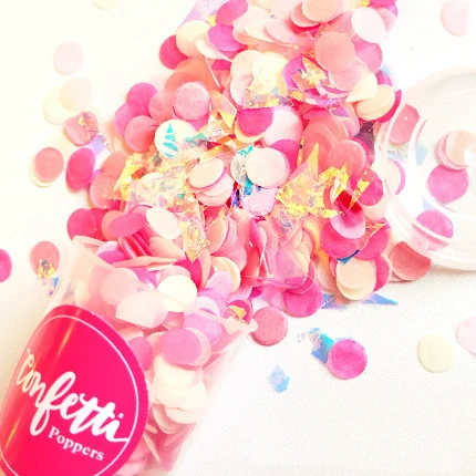 Wedding Rose Petal Pop Push Party Confetti Party Popper