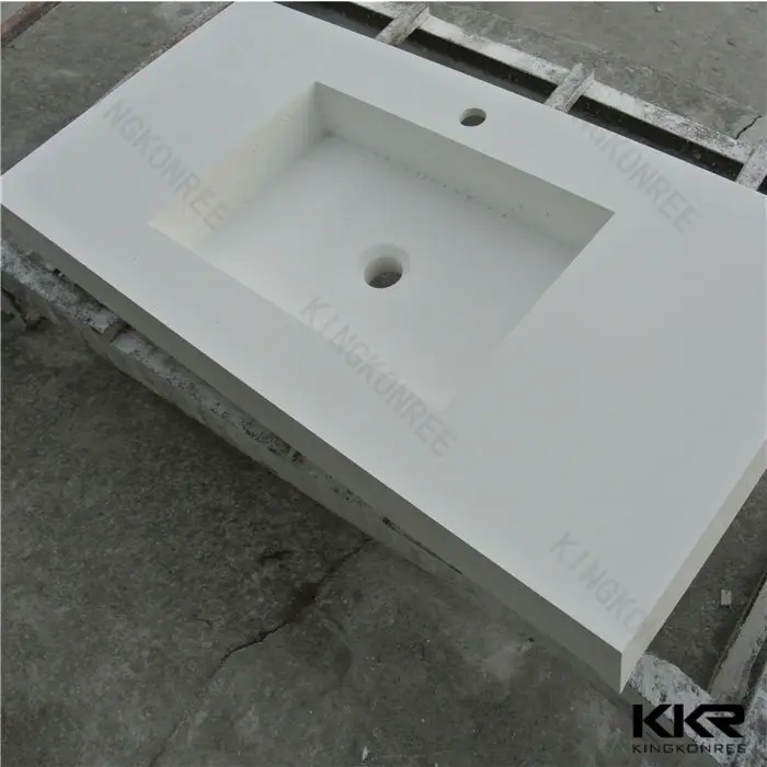 One Piece Bathroom Sink And Countertop Double Sink Bathroom