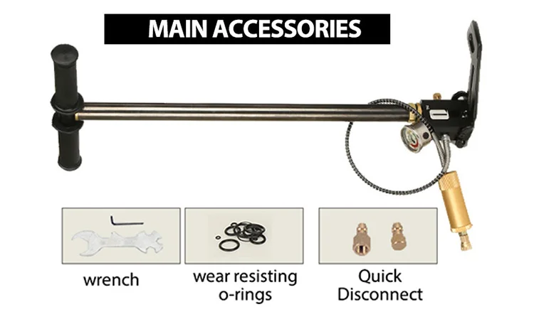 minya Portable high pressure mini pcp hand pump