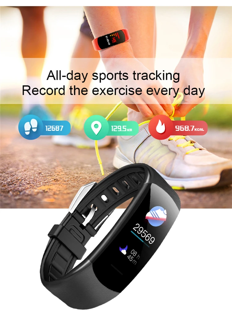 Fitness Band Smart Bracelet C5s Waterproof IP67 Sports Bracelet Sleep Health Monitoring Calories