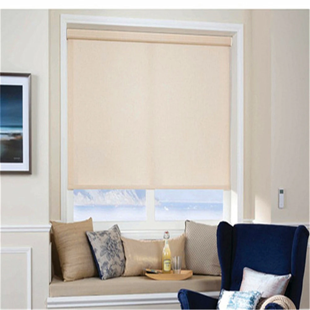 Blackout Pvc & Fiberglass Fabric For Automatic Roller Blinds - Buy ...