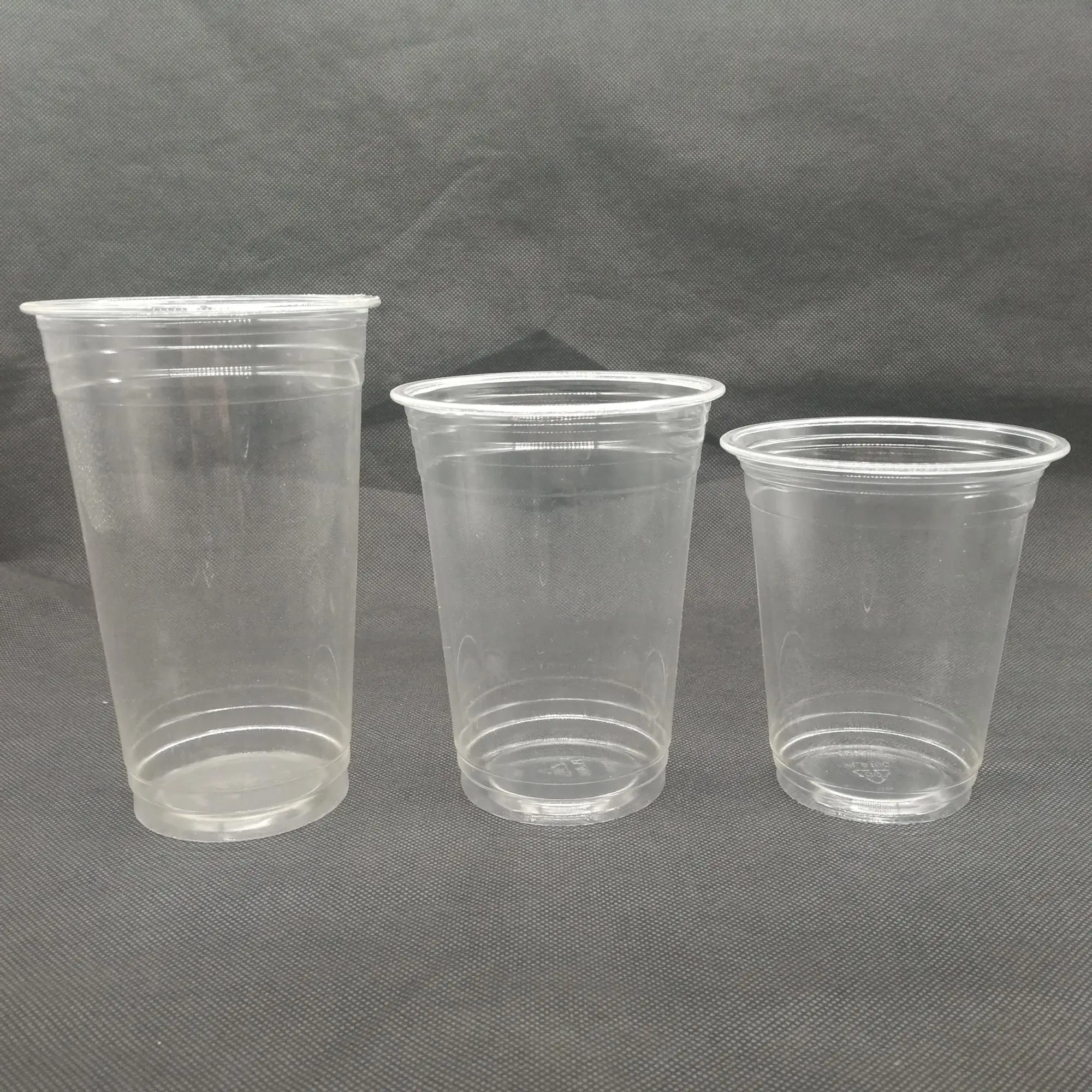 塑料塑料透明冷饮水杯