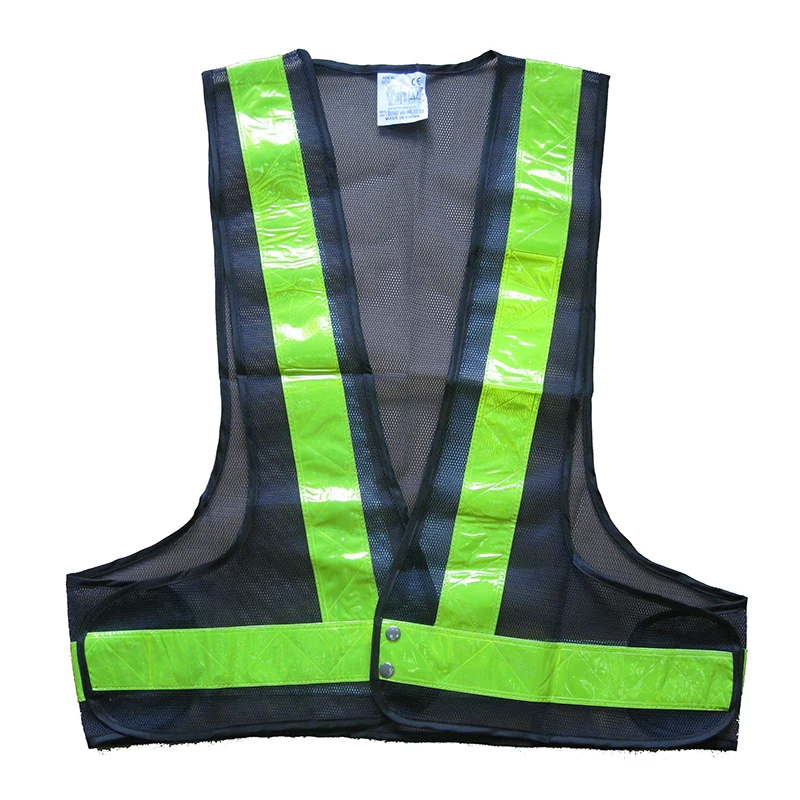 Class 3 Safety Vest Black ML Kishigo FM410 Flame Resistant Black