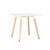 Wholesale Furniture Dining Table Clean And Neat Robust Square Coffee Table Wooden Dining Table