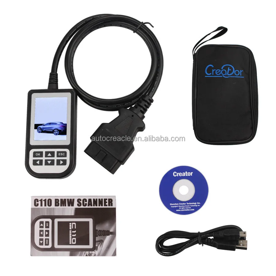 new released High quality Creator C110 V3.8 for BMW C110 Code Reader