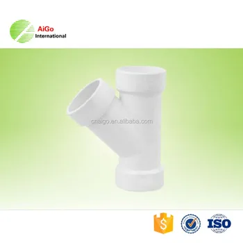 Pvc 50mm Wye Fittings For Drainage - Buy Pvc Fitting,Pvc Plastic Pipe ...