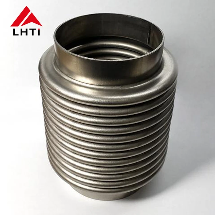 3inch titanium Flex bellow tube Pipe price in stock